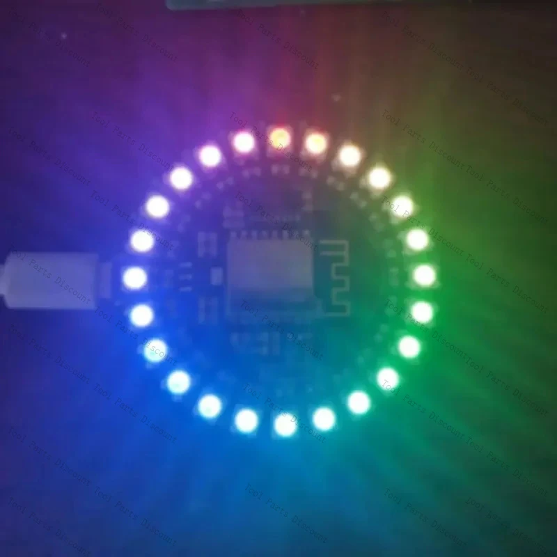 

Модифицированная плата управления светодиодной атмосферной подсветкой COLOR ESP32+WS2812