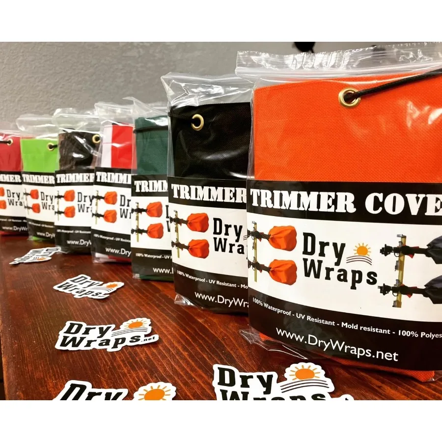 Penutup Pemangkas Tahan Air untuk Gergaji Tiang Edger Tiga Paket Penutup Pelindung Hitam Dirancang untuk Alat STIHL Echo Husqvarna Tahan Lama