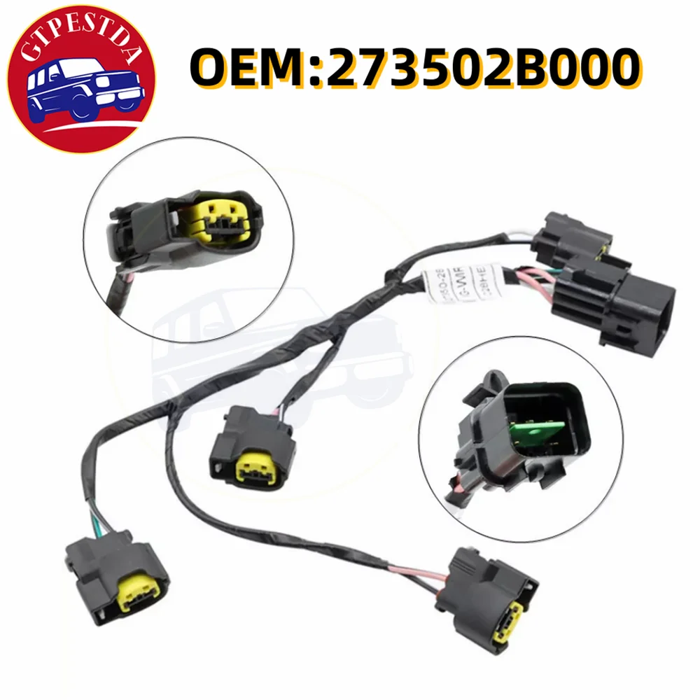 

1 шт., удлинительный жгут проводов катушки зажигания 273502B000 для Hyundai Veloster для Kia Rio 2012-2014 Kia Soul 10-11 27350-2B000