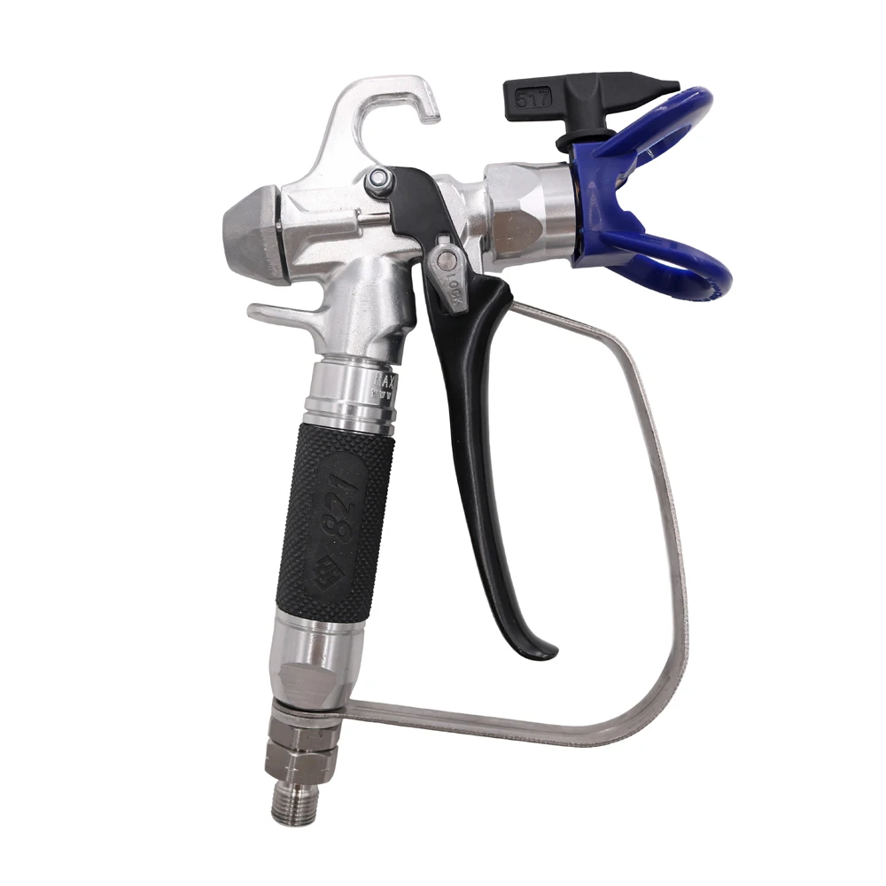 Imagem -03 - Pintura Látex 820 Pistola Mal Ventilada Mais 517 Bico é Adequado para Gro Titan Wagner Máquina de Pulverização 3600psi 248bar