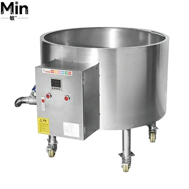 Stainless Steel Automatic Snack Frying Machine with Heating Stirring Flipping Fryer for Chips Fried Food Processing