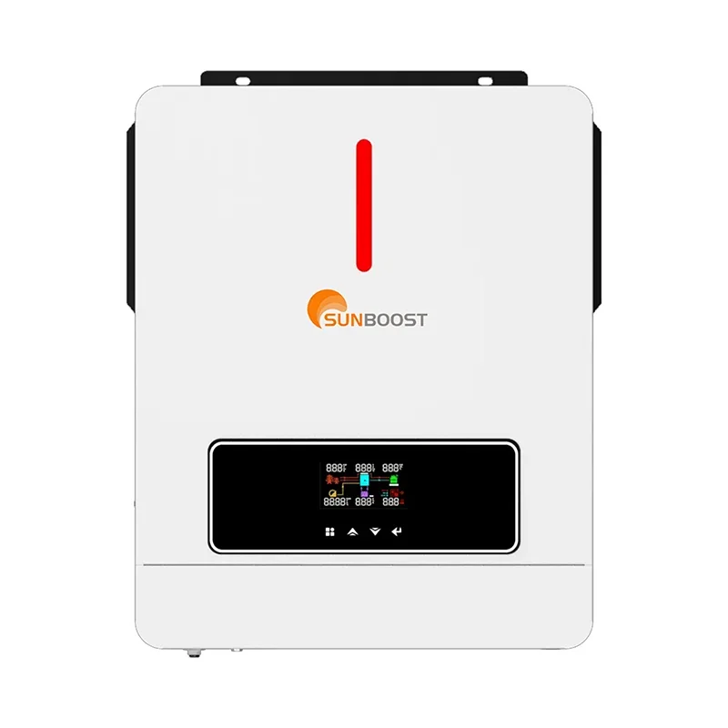 SUNBOOST 6.2kw solar inverter with mppt 100A dc 48v to ac 220v 24v 3.6KW 4.2KW hybrid invertor pure sine wave inverter