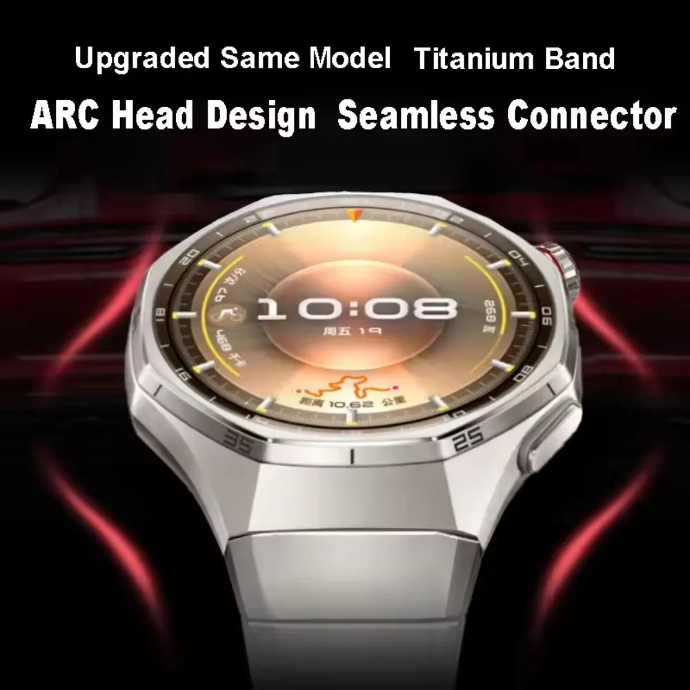 22mm Titanium Strap for Huawei Watch 5 GT6-5 Pro 46mm Smartwatch Quick Release Comfortable Band for Huawei Watch 4 GT6-5-4 46mm