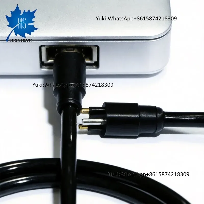 Microminiature Waterproof Connector 3-Pin Female Cable Connector Brass Contact Stainless Steel Housingip68