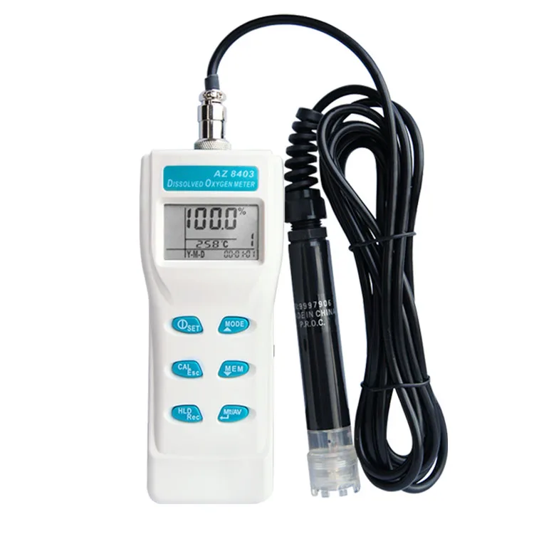 AZ-8403 Portable Digital Dissolved Oxygen Meter Water Quality Tester