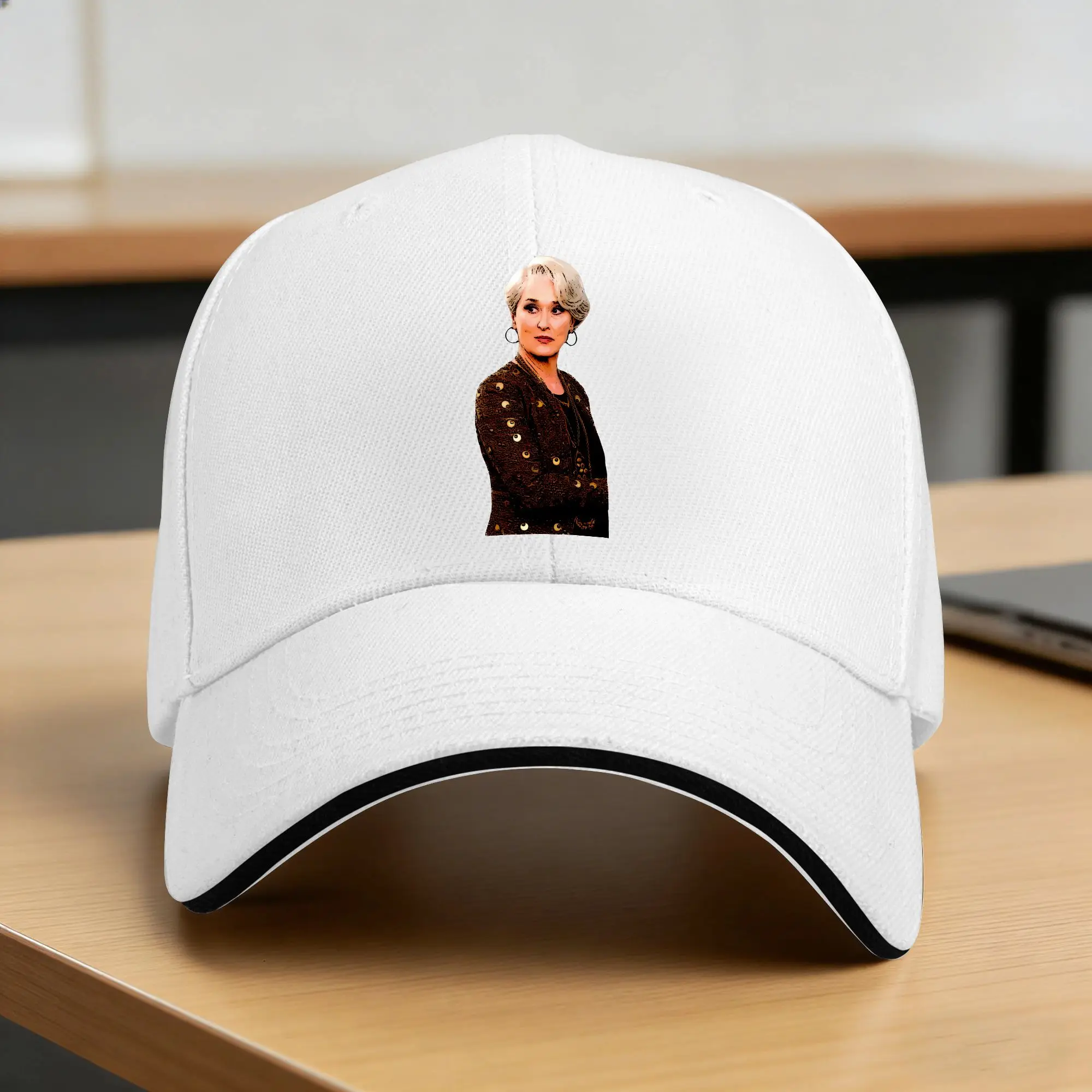 Miranda Priestly The Devil Wears Pradaed Casual Baseball Cap Running Hippie Hip Hop Hats Summer Sun Men Stylish Snapback Cap