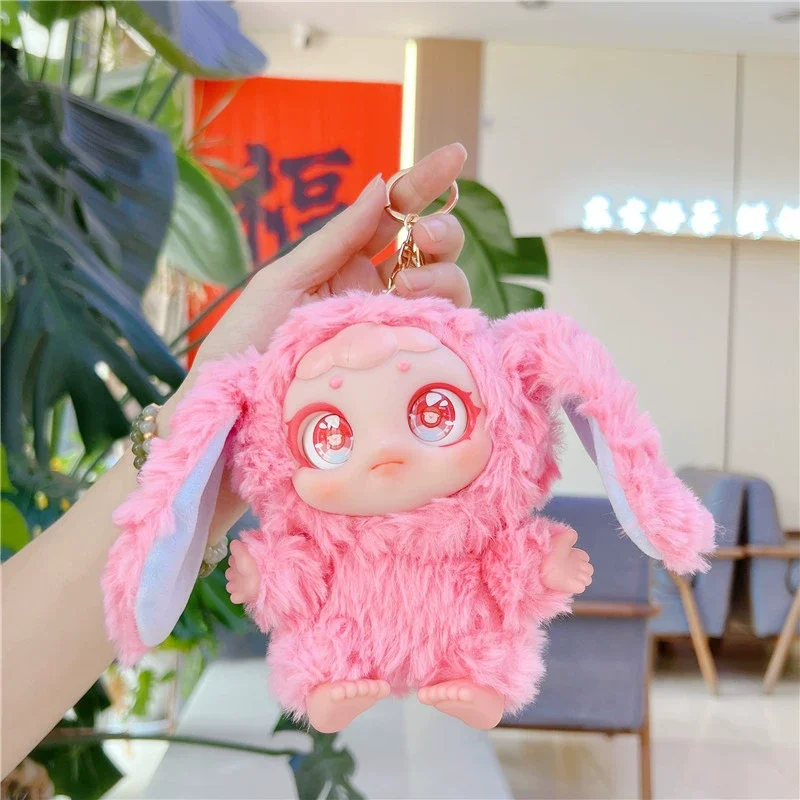 جديد صموئيل لطيف أفخم الفينيل الوجه الدمى حقيبة قلادة Kawaii العصرية الزخرفية الفينيل الشكل فتاة هدية عيد ميلاد لعب للأطفال