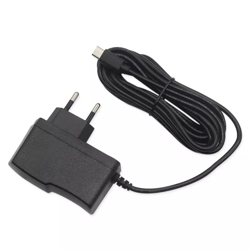 5pcs EU AC adapter for NS Switch game console power supply with 5V 2.4A fast charge European Plug 3m Type C charger