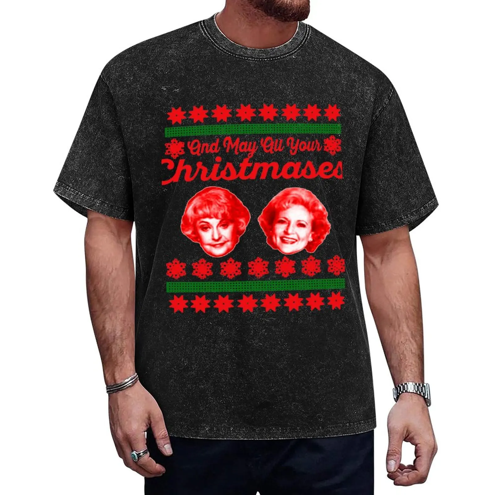 

Golden Girls Christmas T-Shirt shirts graphic Aesthetic clothing clothing for men