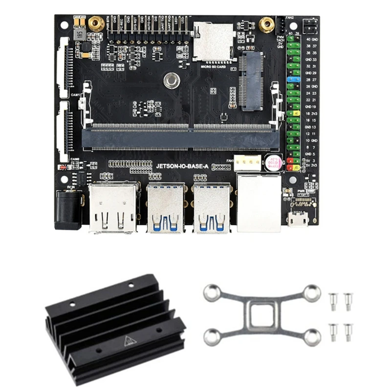 

For Nano 4GB Kit AI Artificial Intelligence Development Board with Heat Sink Programming Robot Learning