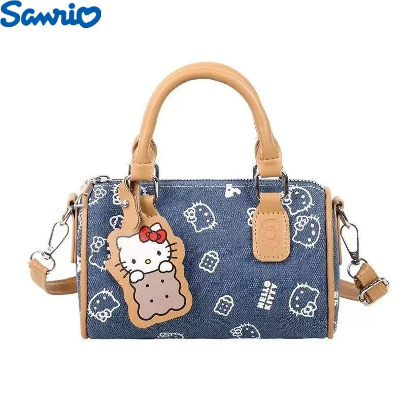 Sanrio Hello Kitty Cartoon New Mini Women's Handbag Cute Women's Shoulder Messenger Bag Fashion Casual Mini Bag Anniversary Gift