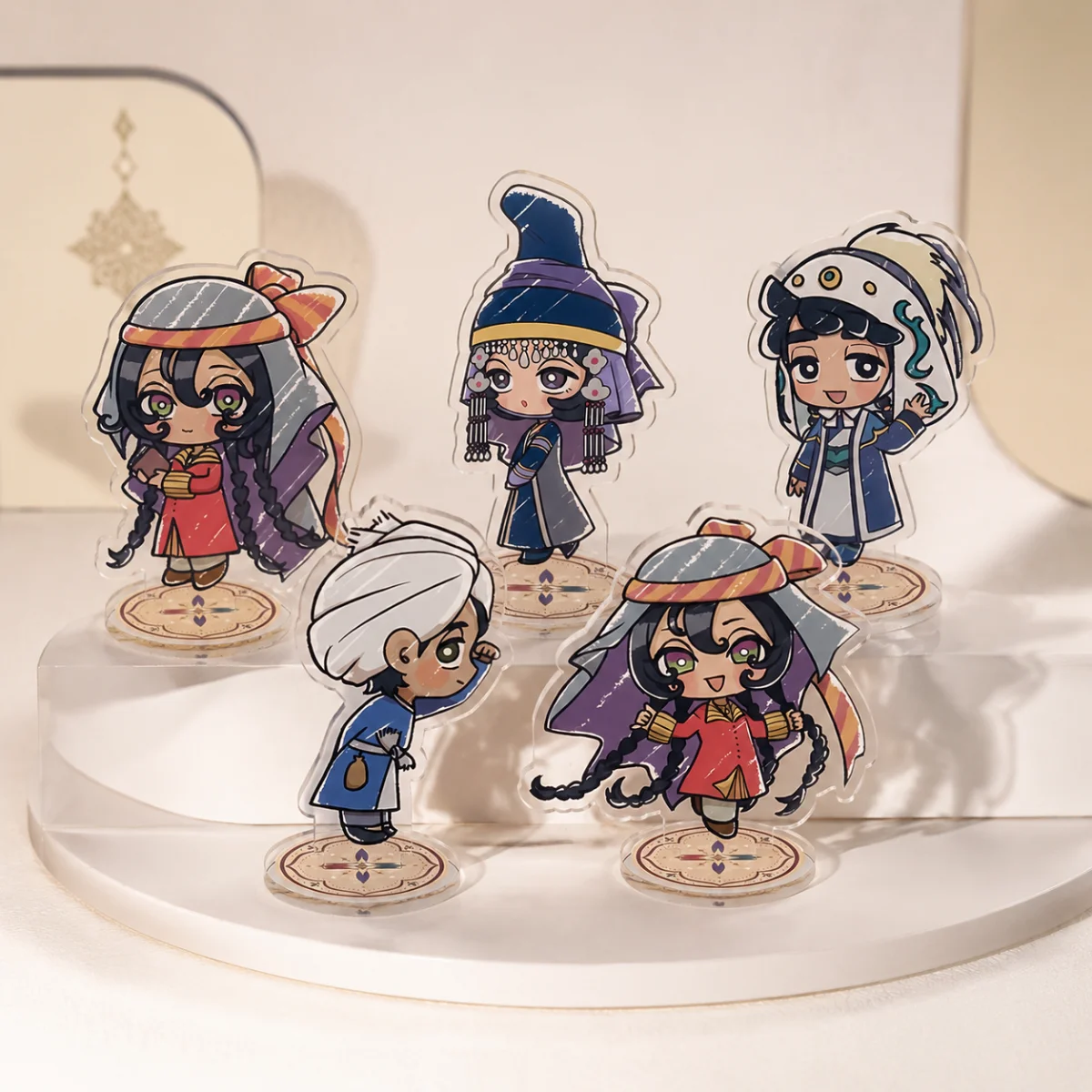A Witch's Life in Mongol Acrylic Standee Sitara Muhammad Anime Manga Character Figure Collectible Desktop Decor Gift keychain