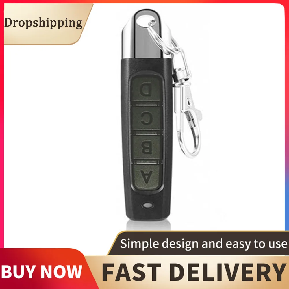 

Hot 433Mhz Remote Control Garage Gate Door Opener Remote Control Duplicator Cloning Code Car Key Dropshipping Wholesale