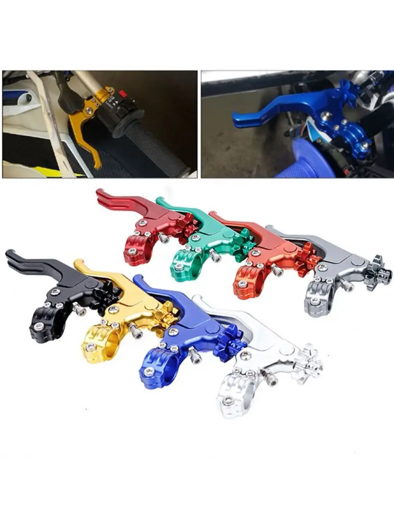 Lightweight CNC Adjustable Aluminum Clutch Lever Tuning Handle For Dirt Street Stunt Motorcycle
