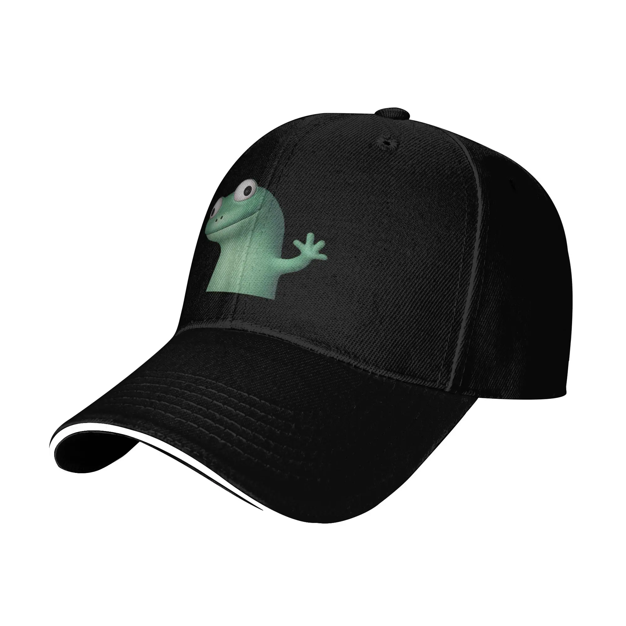 Tom Lizard Meme Hoppers  Baseball Cap Hip Hop Funny Weirdcore Animals Sandwich Hat Unisex Adjustable Dad Hat Outdoor