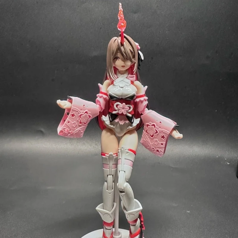 

In Stock Original Bandai 30MS Juria Anmi Sis-Y00 Color B Mecha Girl Model Kit Articulated Joints Desktop Decor Collectibles Toys