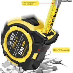 Tape Measure 3 M 5 M 7.5 M High Precision Measuring Ruler Waterproof Wear-resistant Steel Tape
