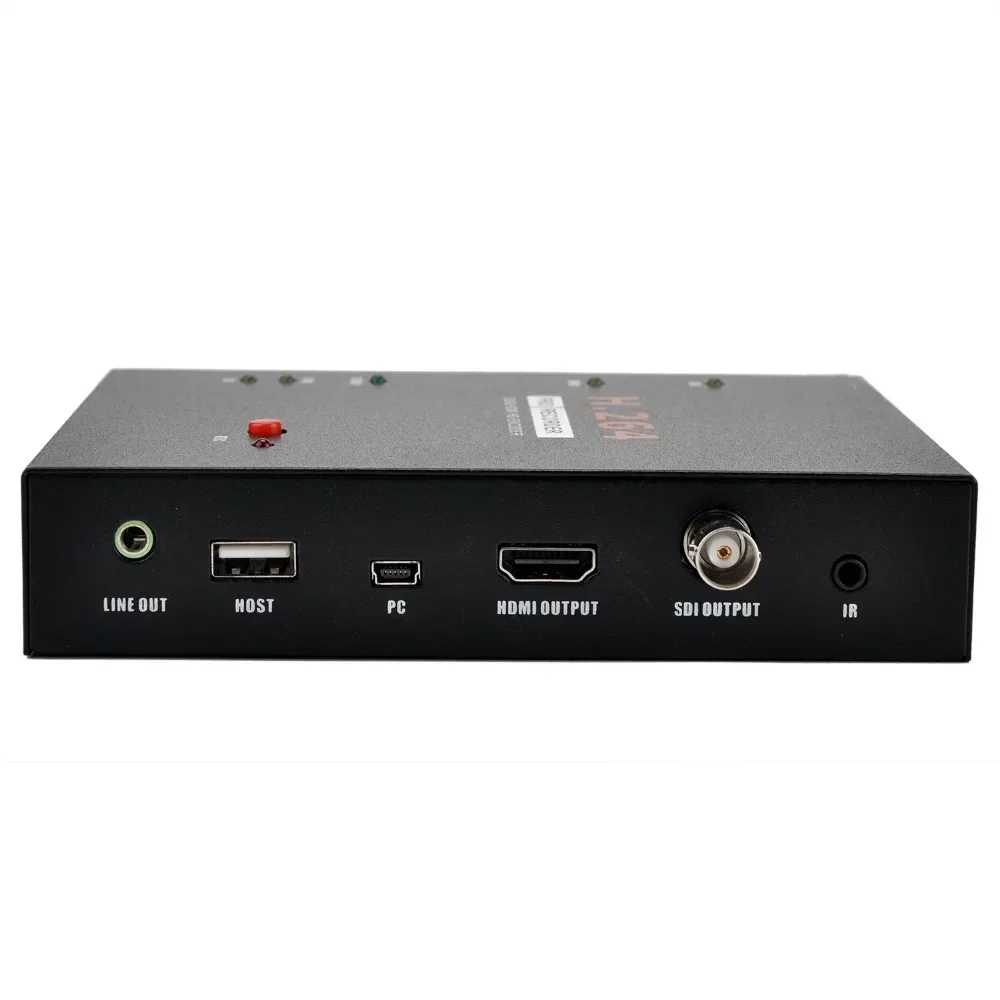 2025 H.264 Pro Recorder  SDI HD HDMI From SDI and Hd-mi Video Capture Encorder Record HD Signal to USB or HDD Support Live