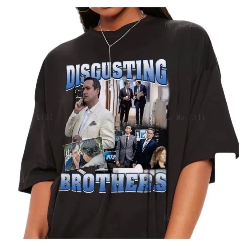 Camiseta de la Película Desagradables Hermanos, Succession, Waystar Royco, Connor Roy, Tom y Greg, Tío Greg, Unisex, Regalo, Sudadera con Capucha, Ropa para Hombre