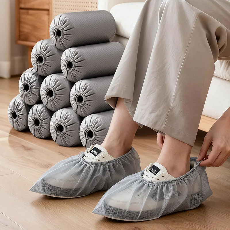 

Одноразовые бахилы, утолщенные бахилы из нетканого материала, противоскользящие и износостойкие бахилы для дома и дома.