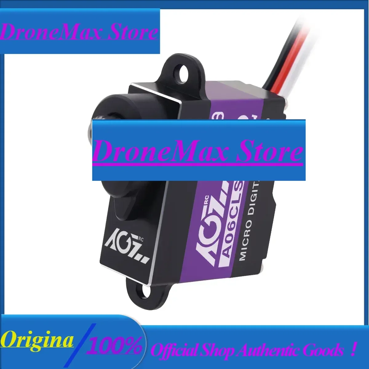 DrMasAGFRC A06CLS V2 CNC 20T HV 7g Titanium Gear 3.0KG 0.052Sec Super Fast Programmable Micro Servo For Mini Car GLR GLA MRZ Air
