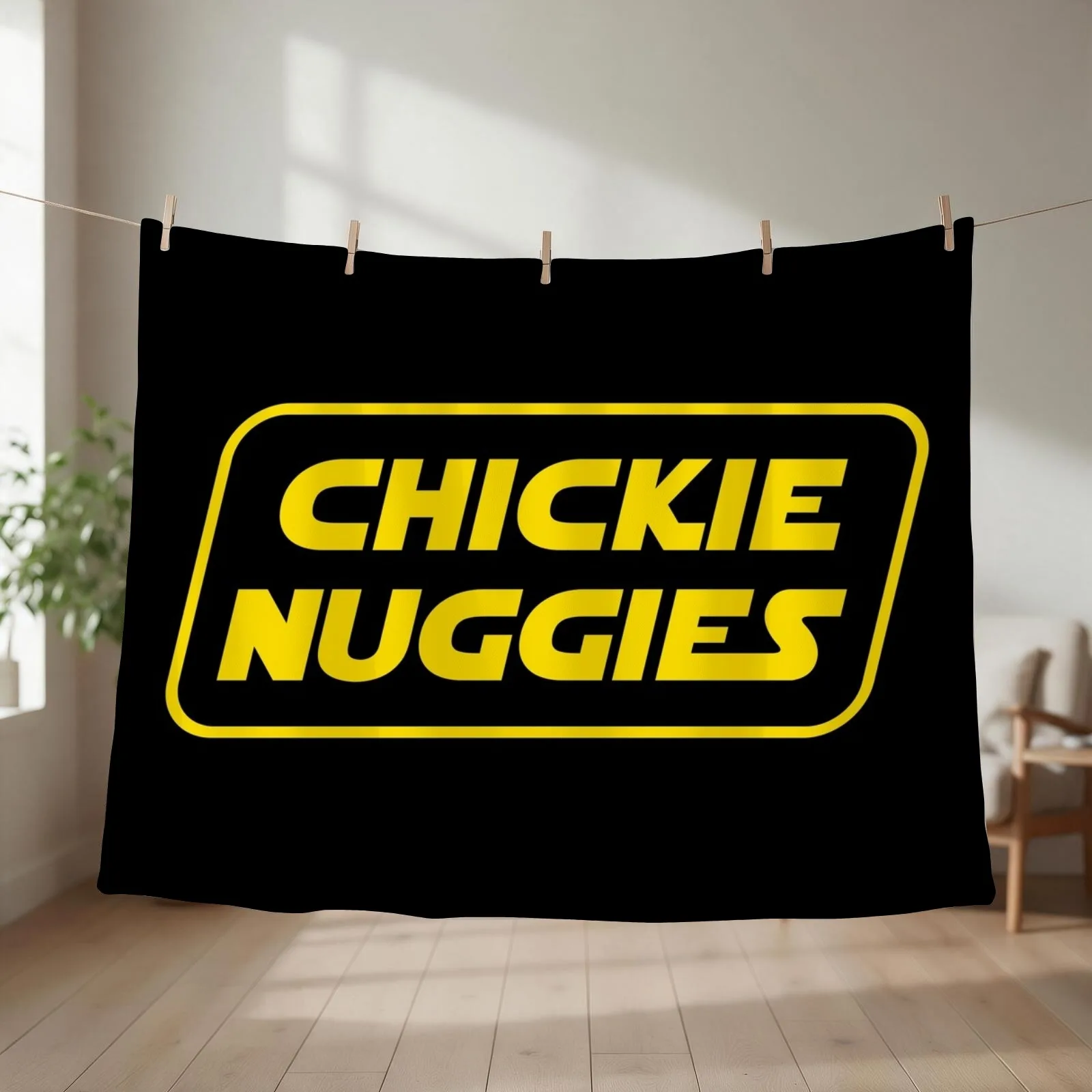 Double Value Sticker Pack - Chickie Nuggies Throw Blanket couch cozy soft plush fuzzy picnic outdoor blanket