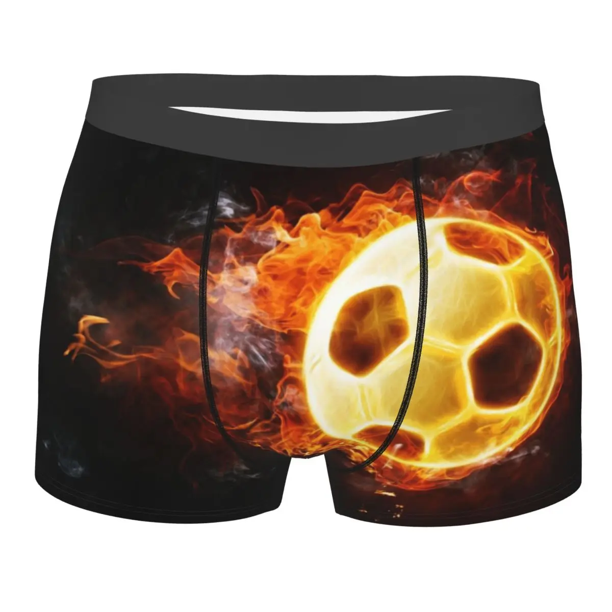 Custom Soccer Balls Lover Football Boxers Shorts Men Sports Gift Briefs Underwear Funny Underpants