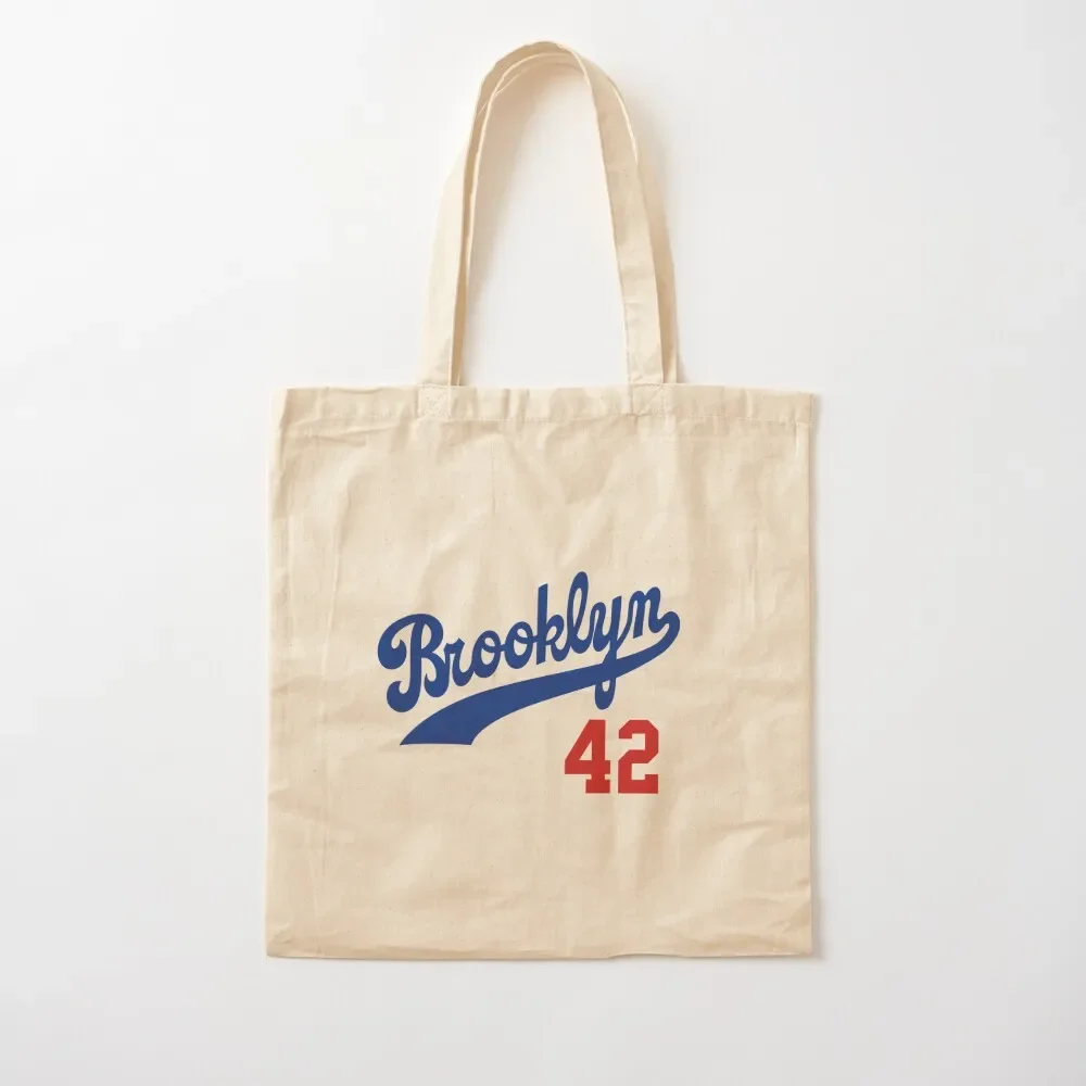 

Brooklyn 42 Baseball Design Tote Bag eco bag folding tote bag woman