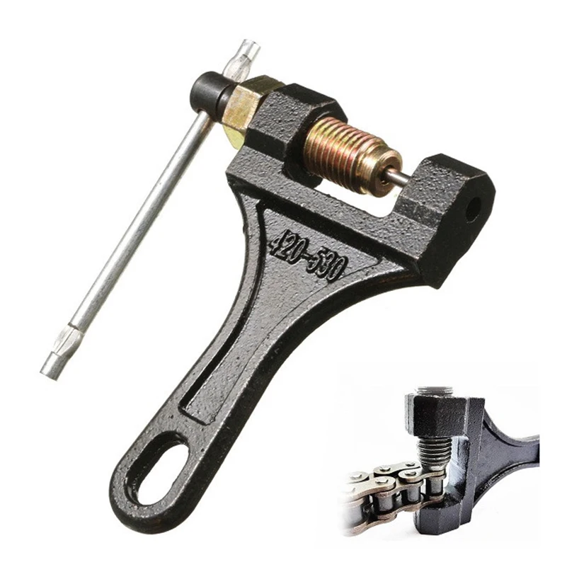 1 Pc Mini Motorcycle 420-530 530-630 860 Chain Breaker Link Removal Splitter Tool Durable Motor Chain Cutter Tool view 3