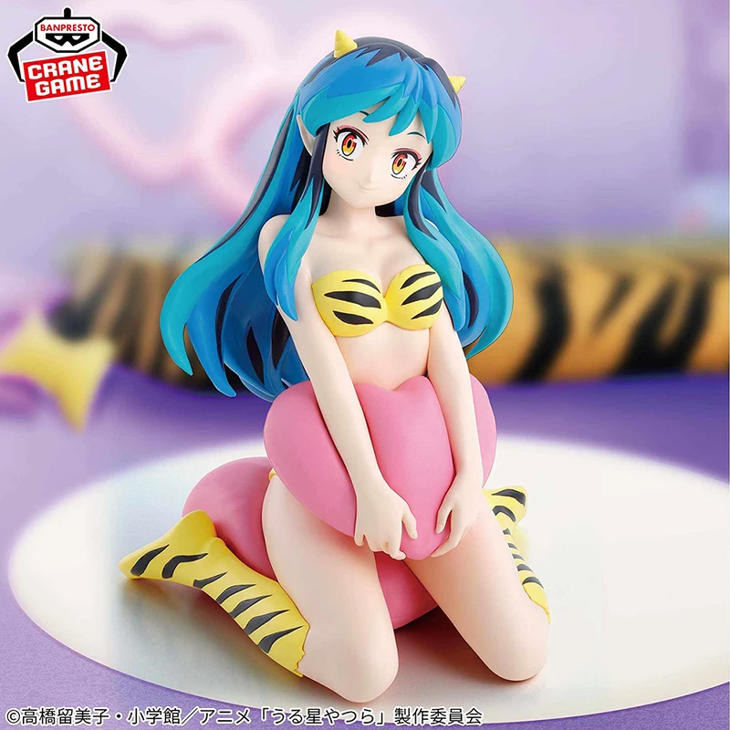 13cm Genuine Banpresto Urusei Yatsura Relax time Lum Leisure Time 3 Anime Action Figure Model Toys Gift for Birthday