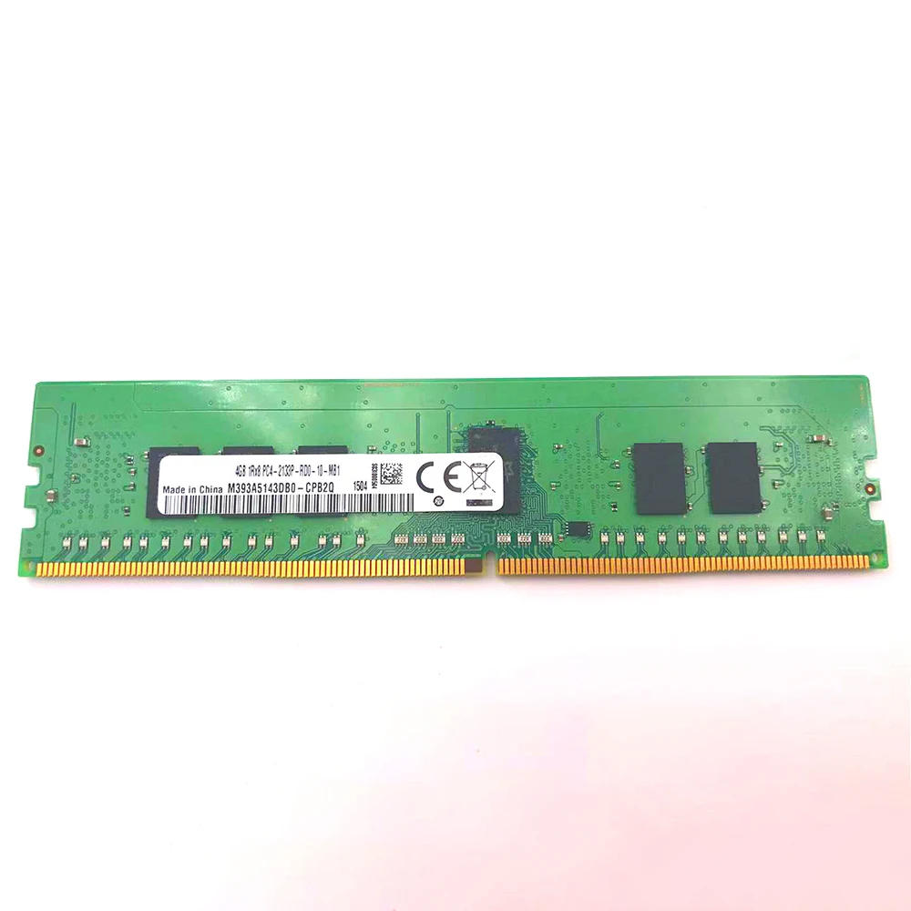 1PCS RAM 4G 4GB 1RX8 DDR4 2133 2400 REG PC4-2133P Server Memory High Quality Fast Ship