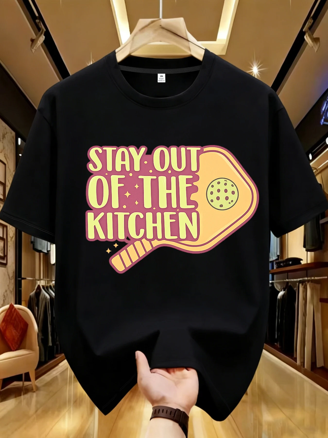 

【WDS01421】Letter printing plus size women's T-shirt summer casual street fashion women's Joker short sleeve T-shirt