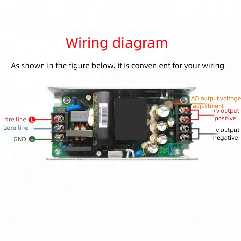 48V AC-DC Converter 220V to 48V 3A 150W High Isolation and Withstand Voltage Power Supply Module