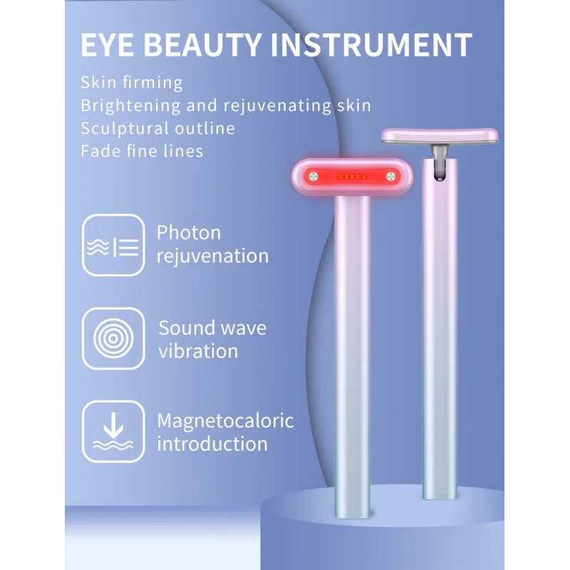 Beauty Care Rotatable Led Light Wall Eye Face Lift Ems Vibration Red Light Anti Aging Therapy Wall