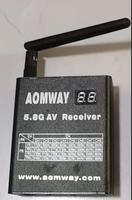 Aomway 5.8G 5.8ghz 48CH AV Audio/Video RX Receiver DVR Recorder for 1W 2W FPV Quadcopter Drone Long range