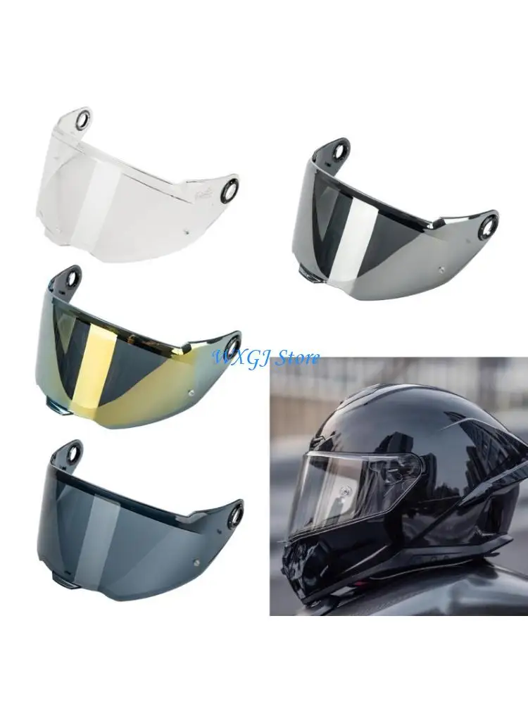 

37JE Motorbike Helmet Windshield Replacement Visors Lens for Various Riding Gear