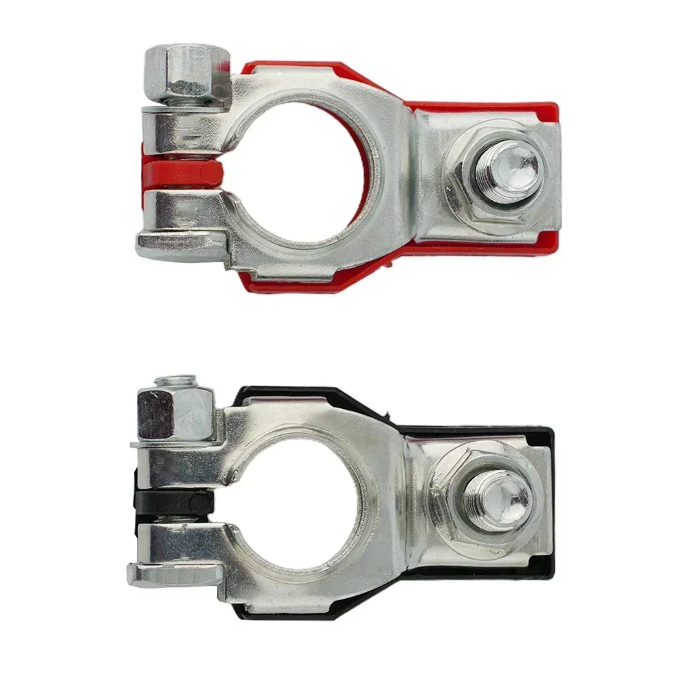 01           2Pcs Automotive Battery Terminal Wire Cable Clamp Quick Release Connector Clamp Clip Connector For Car Caravan Boat