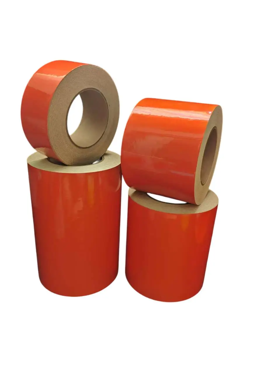 5cm/10cm/15cm/20cm*5M Orange High Visibility Advertisement Grade Reflective Tapes Car Sticker Decals Self-Adhesive Warning Strip