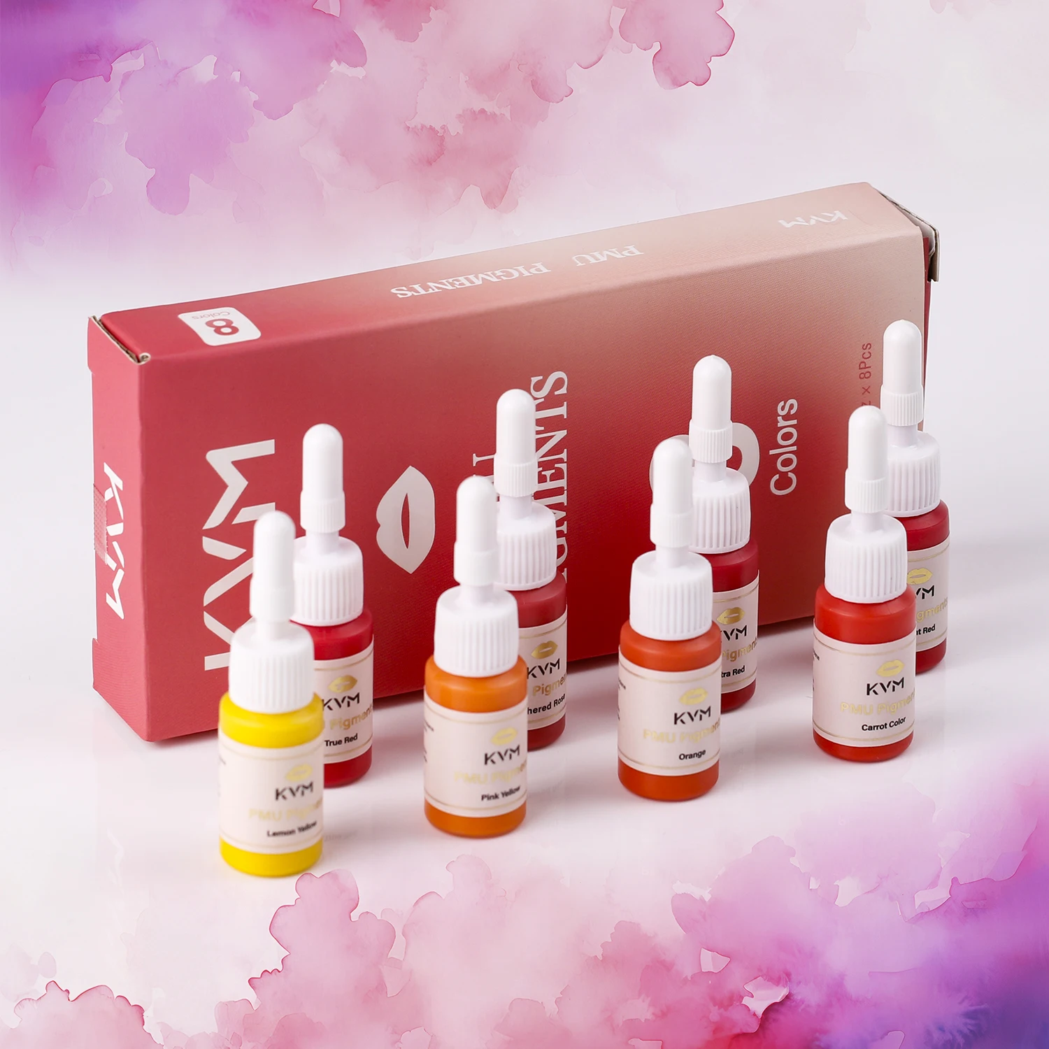 

8 цветов, 5 мл, набор чернил для татуировки губ, полуперманентный макияж, пигменты для татуировки губ, микроблейдинг, красота тела, здоровье, товары для татуировок