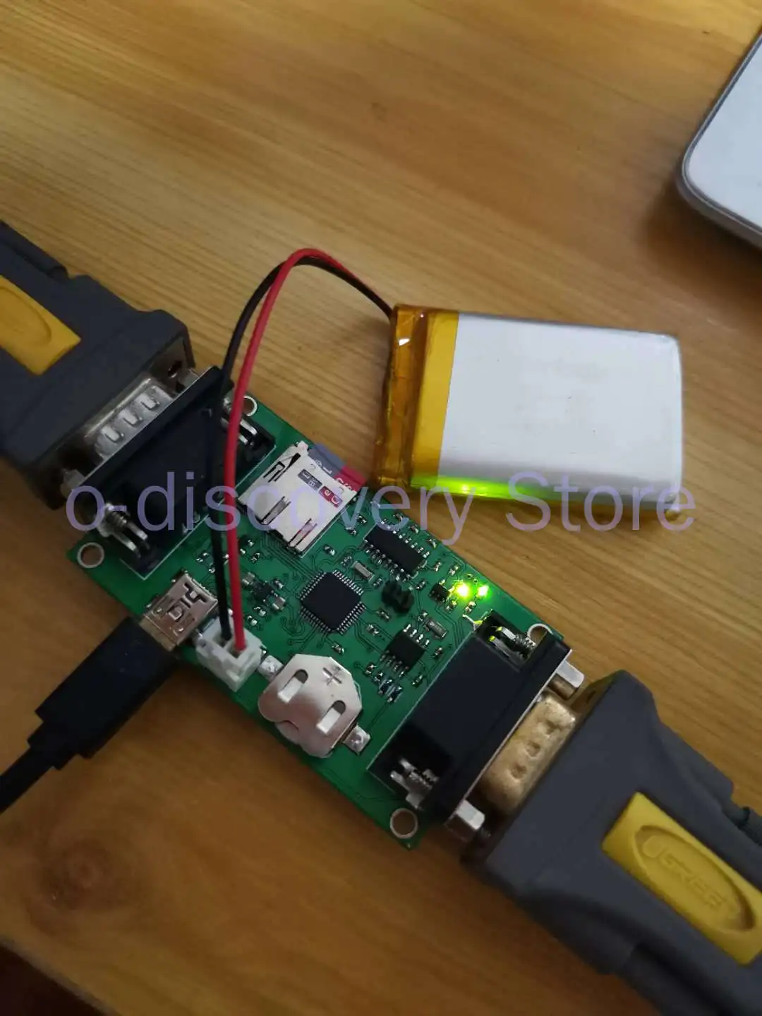 Lithium Battery Powered USB Data Acquisition RS232 Recorder Monitoring Function Serial Recorder