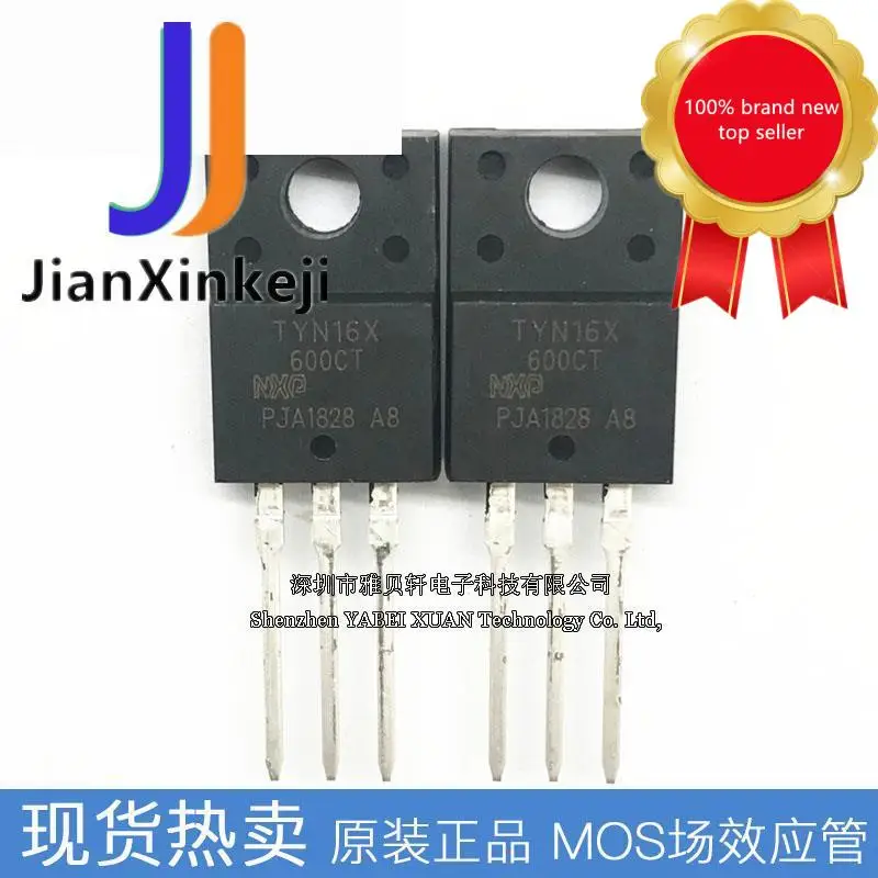 10pcs100% orginal new TYN16X-600CT One-way SCR 16A 600V TO-220F TYN16X600CT in stock