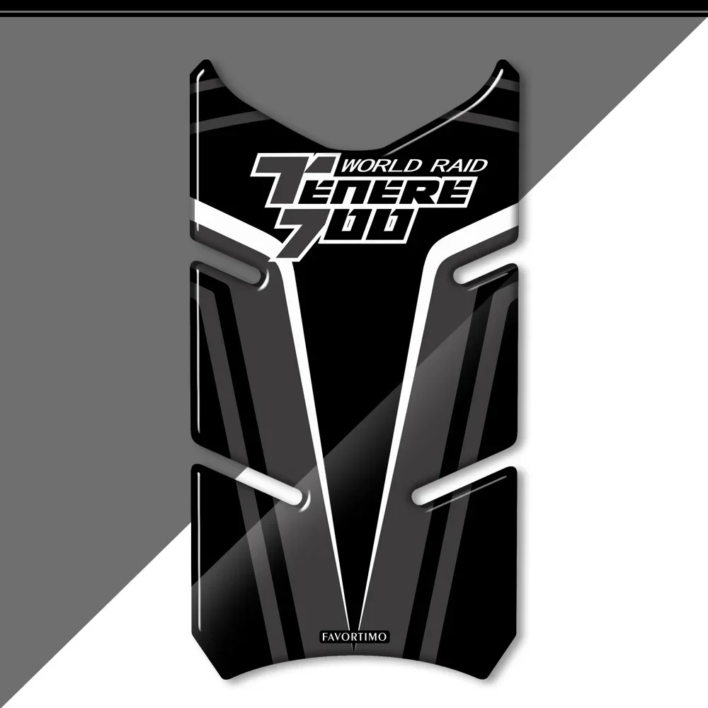 Stickers Tank Pad Protection FOR YAMAHA Tenere 700 T700 XTZ XT700 Trunk Luggage Cases Emblem Badge Logo Decal 2019 2020 2021