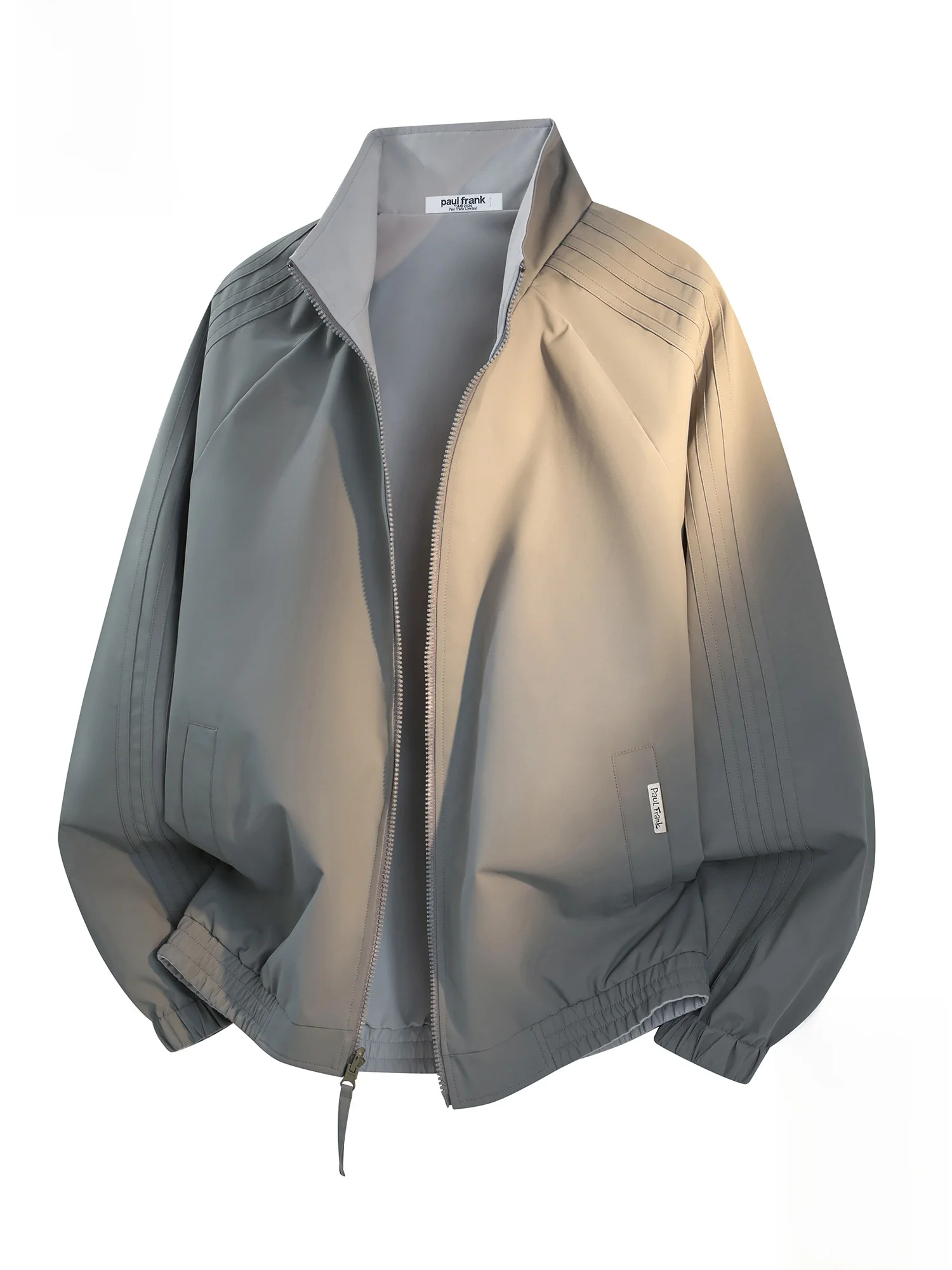 

Мужская демисезонная куртка Paul Frank в американском стиле, свободного кроя, двусторонняя, с воротником-стойкой, спортивная, с дизайном обезьяны Big Mouth Monkey