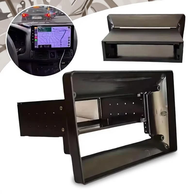 1 Din 9 10 inch Universal Car Stereo Radio Fascia Touch Screen Autoradio Car MP5 Player Frame Plate Adapter Navigation Panel