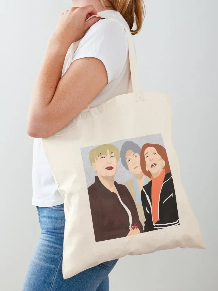 LAS CHICAS DE ORO Tote Bag Women's bag tote bag canvas reusable grocery bags custom bags