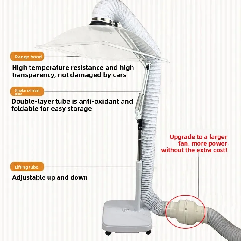 Moxibustion Smoke Exhaust Machine Vertical Indoor Smoking Artifact Exhaust Smoke Removal Fan