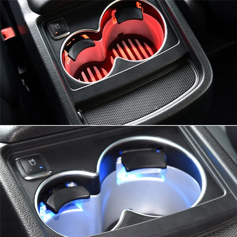 

AA-Car Water Cup Holder Car Center Console Drinks Cup Holder Support Fixing Buckle For Mercedes Benz W212 W222 W447