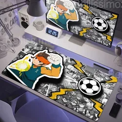 Grande stampa HD Anime Inazuma Eleven Big PC Gamer Mouse Pad table pad tappetino da scrivania per Computer bordo di bloccaggio accessori per tastiera tappeto