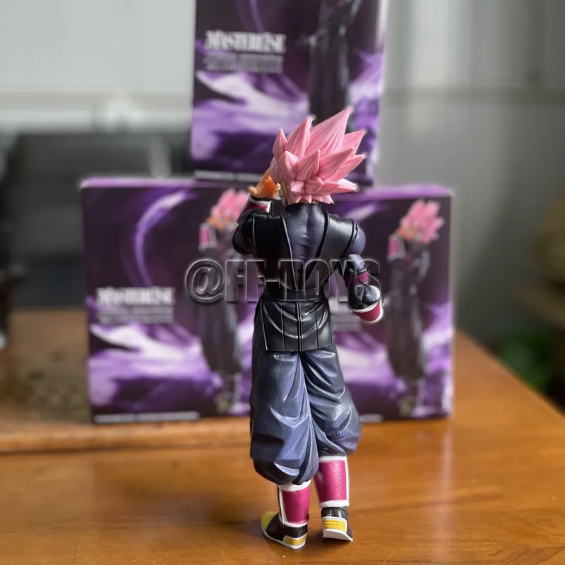 Super Dragon Ball Heroes Figure Zamasu Black Goku 25cm PVC Action Figures GK Statue Collection Model Toys for Children Gifts