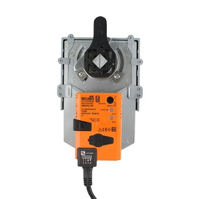 

Оригинальный высокоскоростной поворотный привод Belimo SRQ24A-SR 16 Нм, AC/DC 24 В, 2...10 В, 9 S, IP54 в наличии Система HVAC